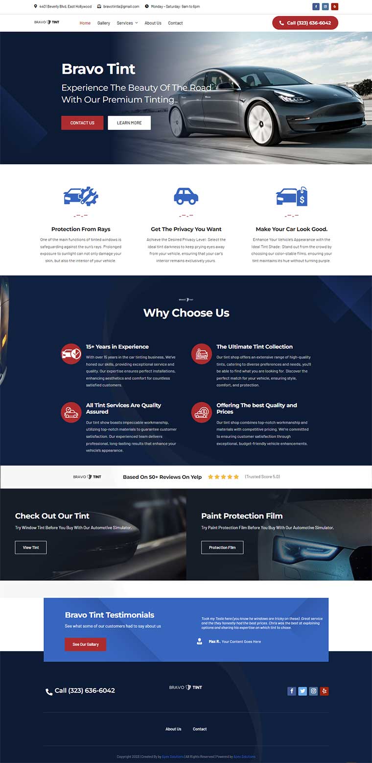 fontana website design